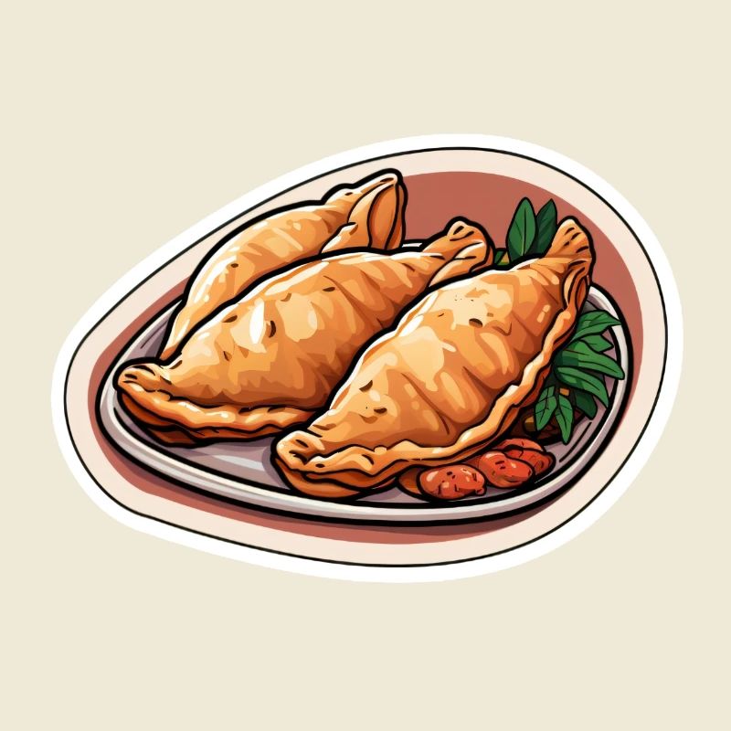 Empanadas three dumplings