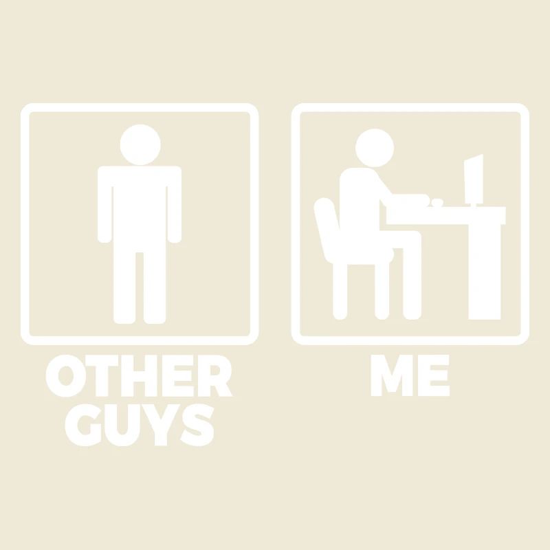 Software Engineer Stick Figures