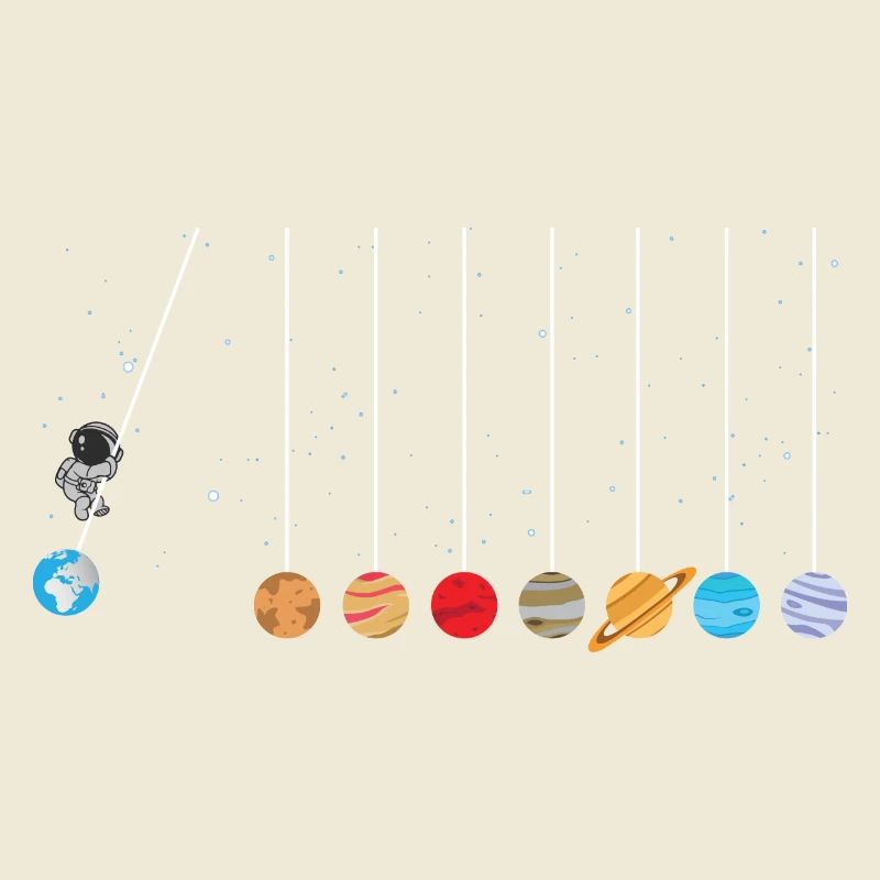 astronaute swing planètes système solaire science spatiale