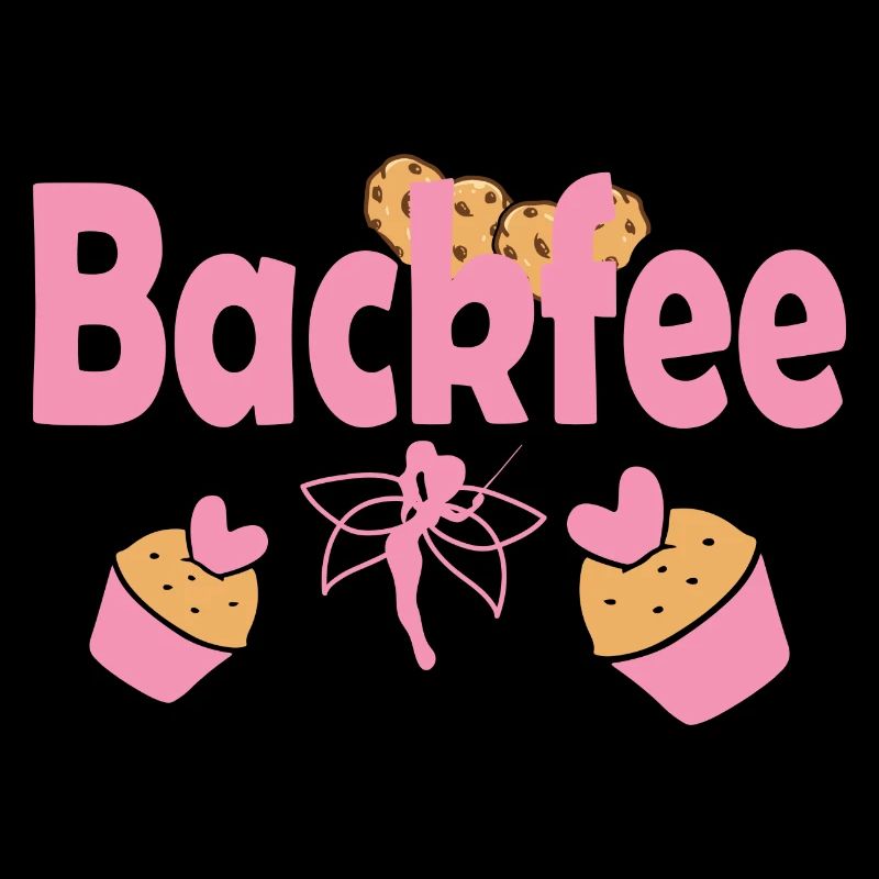 Backfee Motiv mit Keksen und Fee