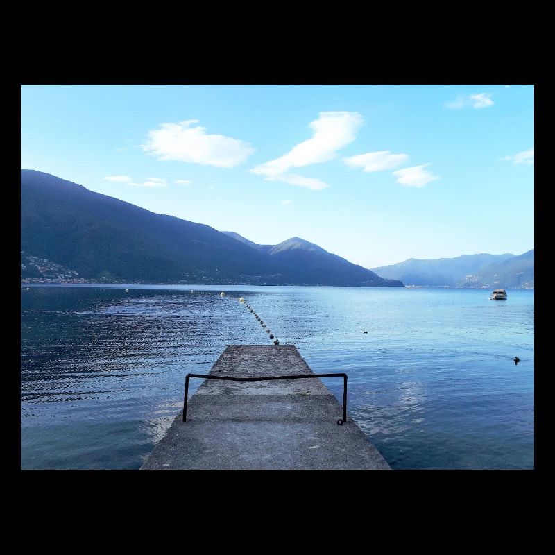 Ausblick auf den Lago Maggiore