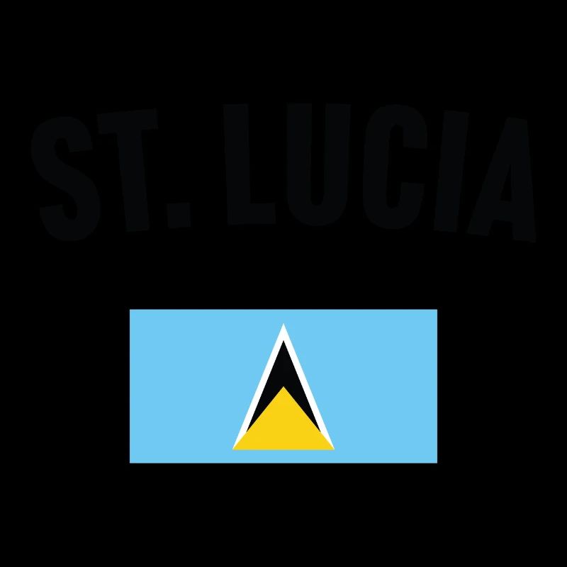 Drapeau de Sainte-Lucie