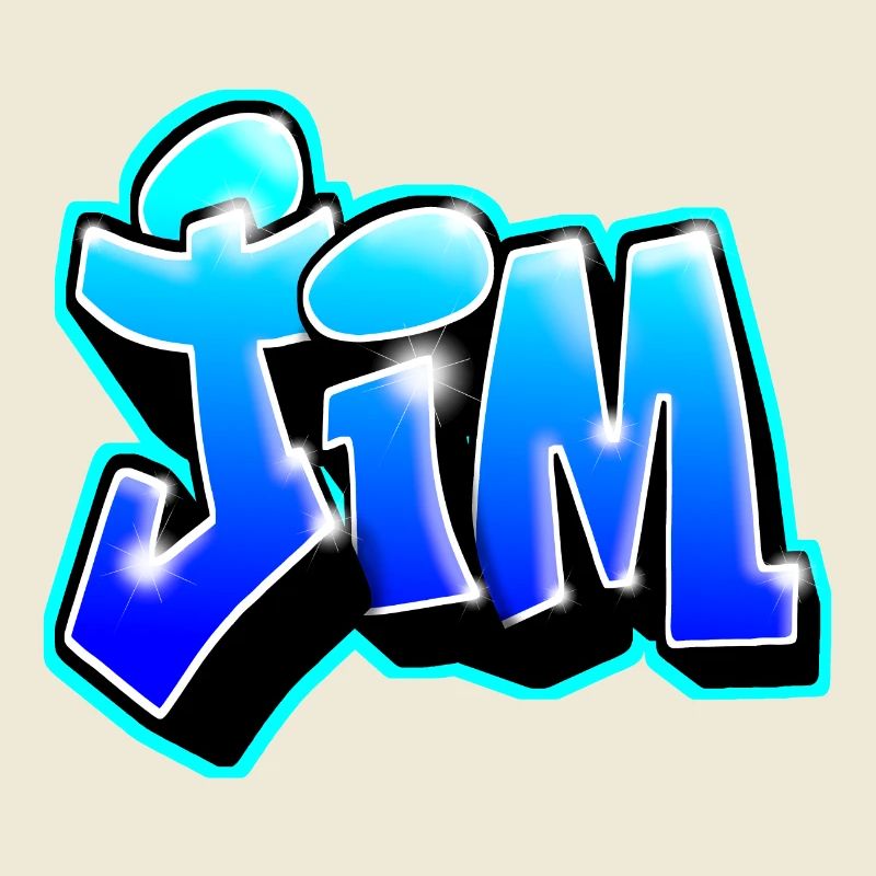 GRAFFITI NAME JIM
