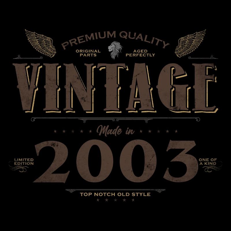 21 ans Millésime 2003 Edition Limitée 21ème