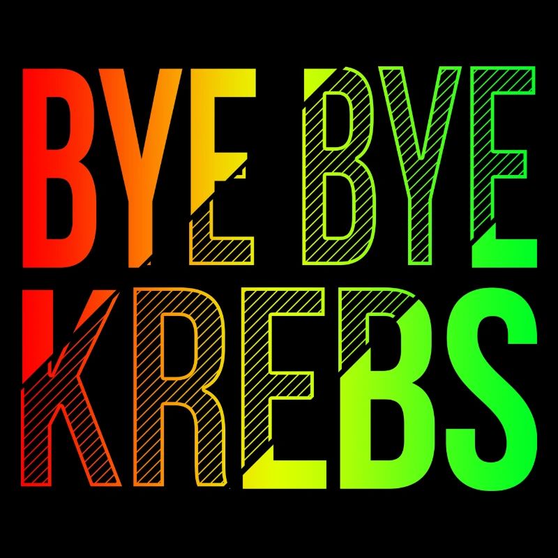 Bye Bye Kreps Regenbogen Design
