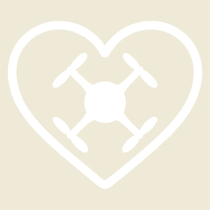 Heart Drone Quadcopter