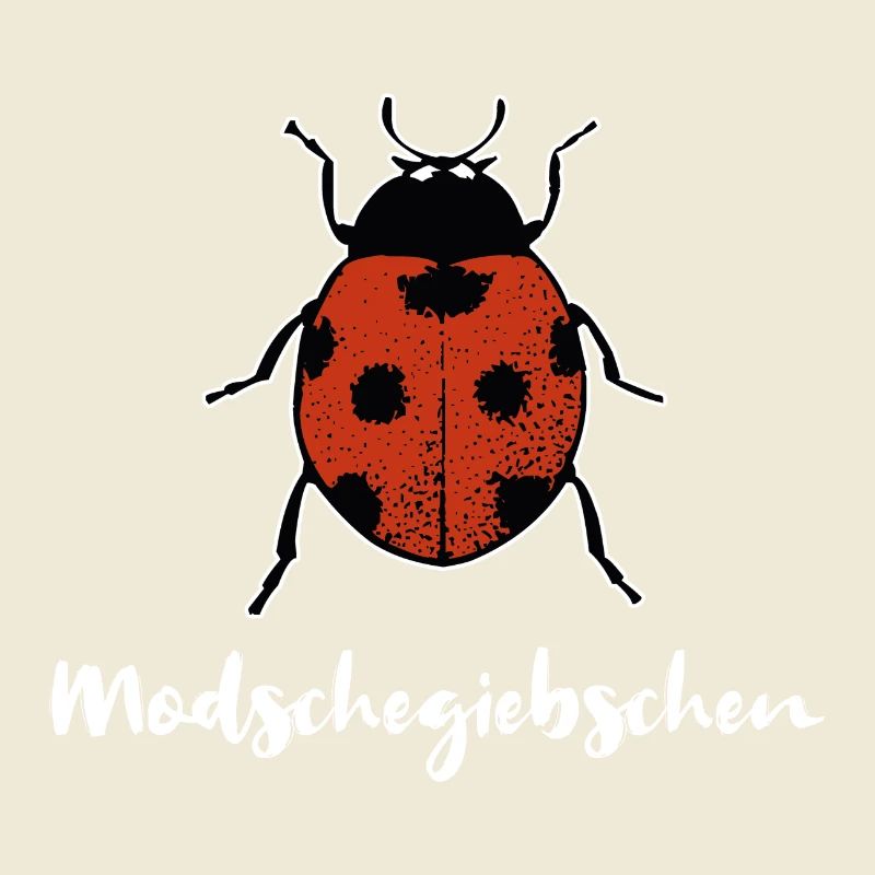 Modschegiebchen Marienkäfer Sächsisch Geschenk