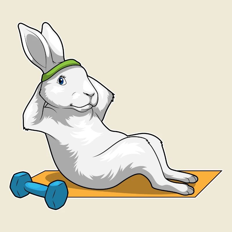 Bunny Abdominal Training Bodybuilding