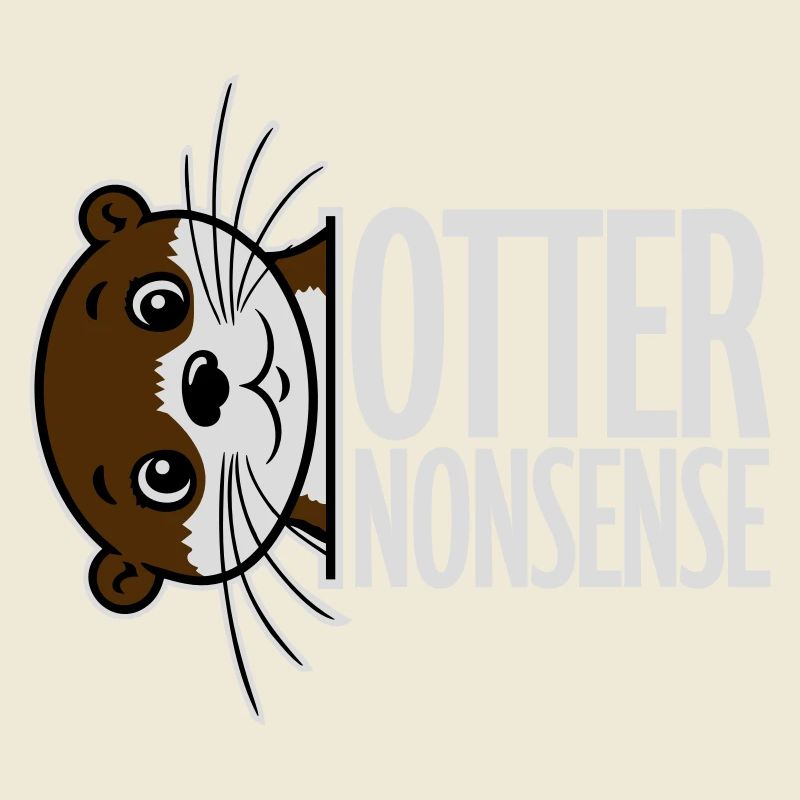 N’importe quoi de loutre, jeu de mots drôle, expression d’amour de la loutre