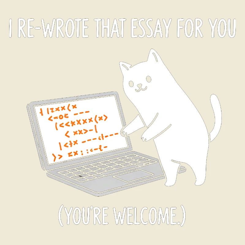 Code cat explains tasks