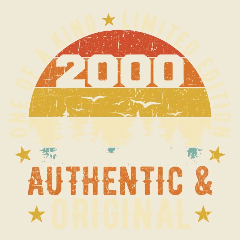 Original 2000 Geburtstagsgeschenk 2000 authentisch