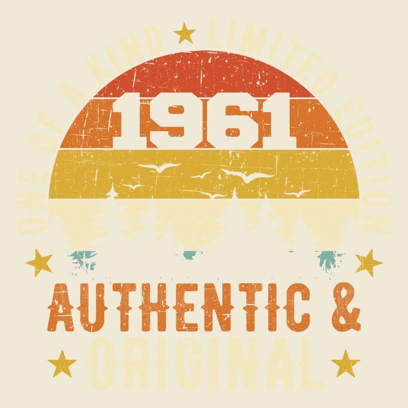 Original 1961 Geburtstagsgeschenk 1961 Authentisch
