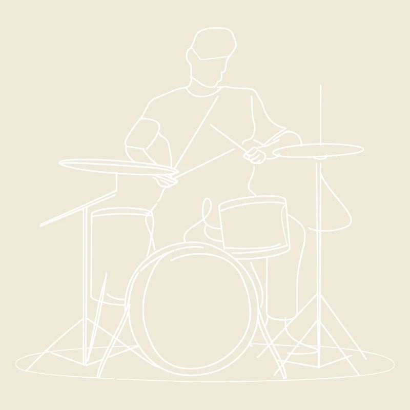 Dessin du batteur