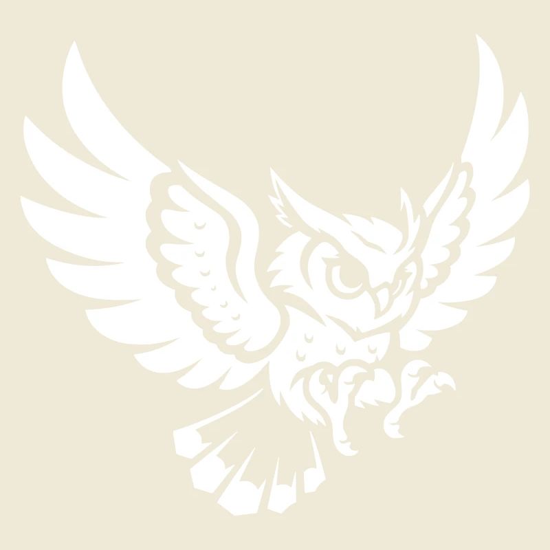 Owl in Approach – Powerful Motif