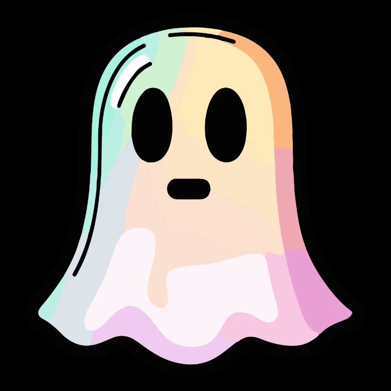 Geist Halloween Comic Süß