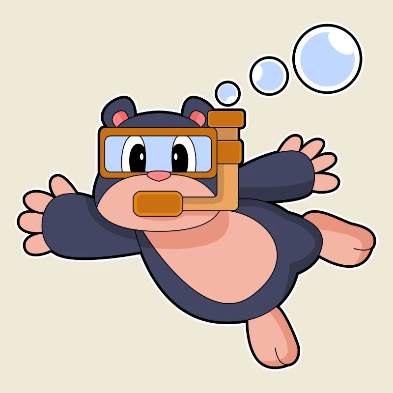 Mole Diver Snorkel Plongée
