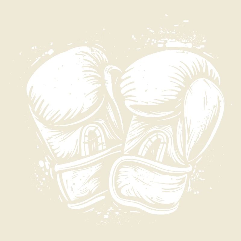 Dessin de gants de boxe