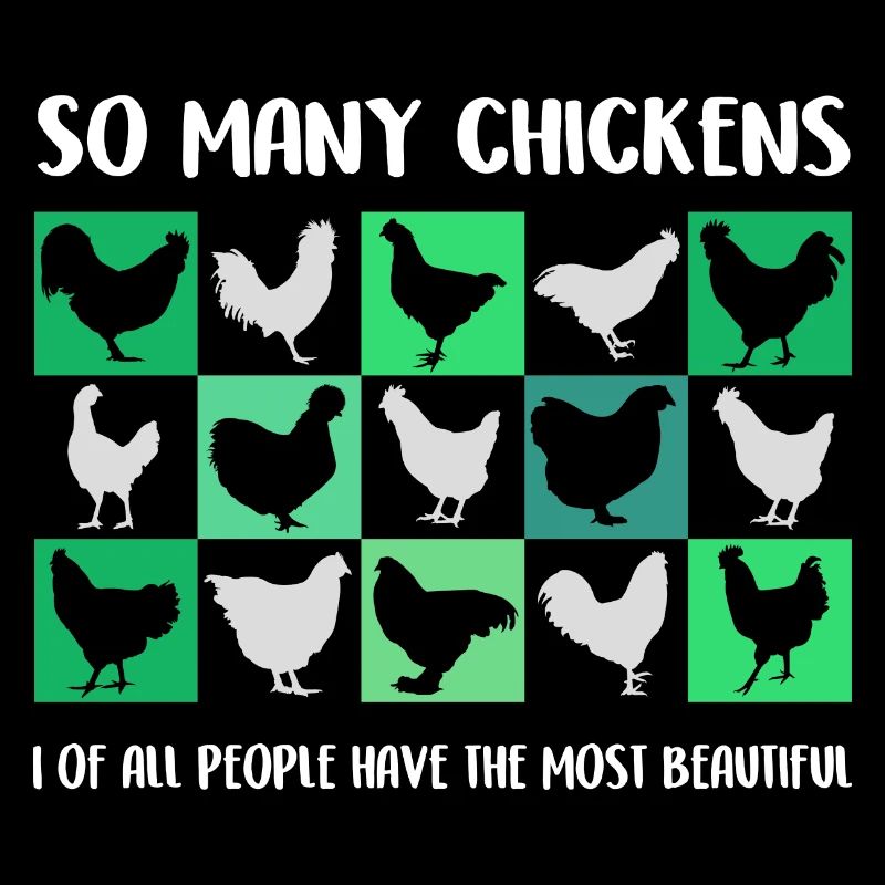 I have the most beautiful chickens