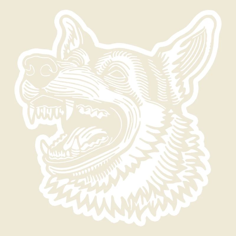 German Shepherd Dog Dog Head