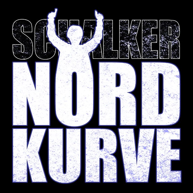Schalker Nordkurve Schriftzug Geschenkidee