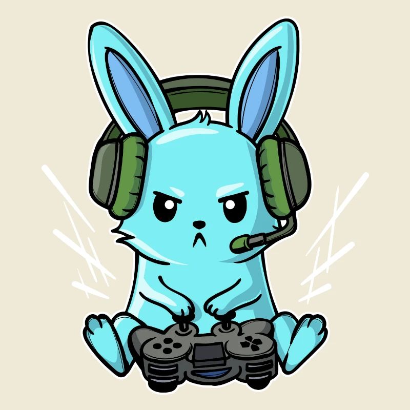 Gamer Headset Controller Joystick Zocker