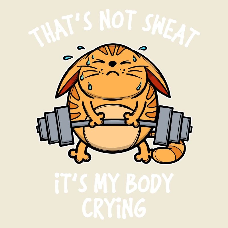 Fitness Training Workout Statement Barbell