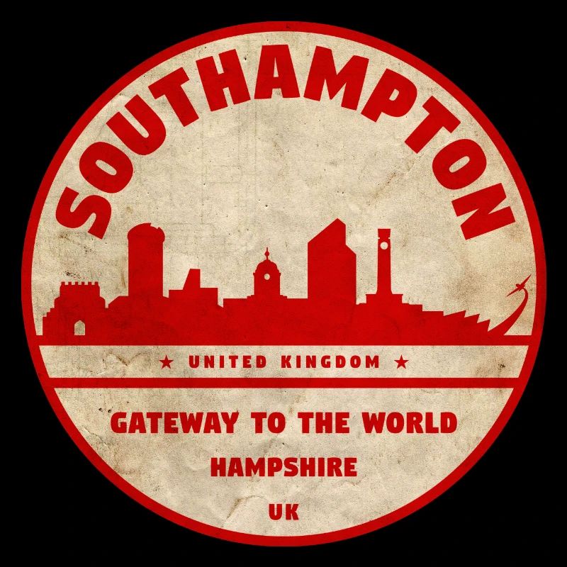 Southampton Skyline Abzeichen