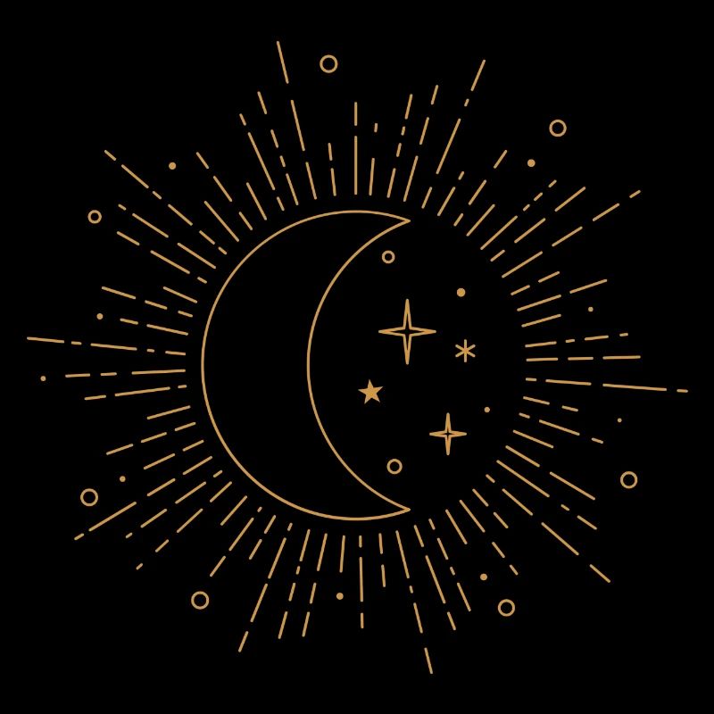 Ciel étoilé de la Lune