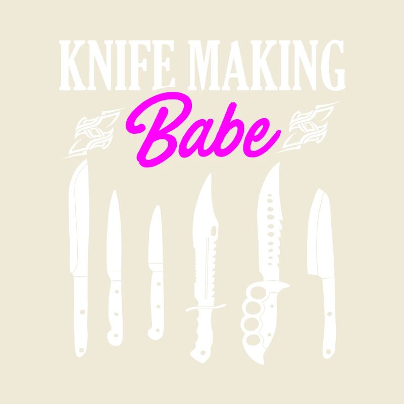 Knife Making Babe Messer Design