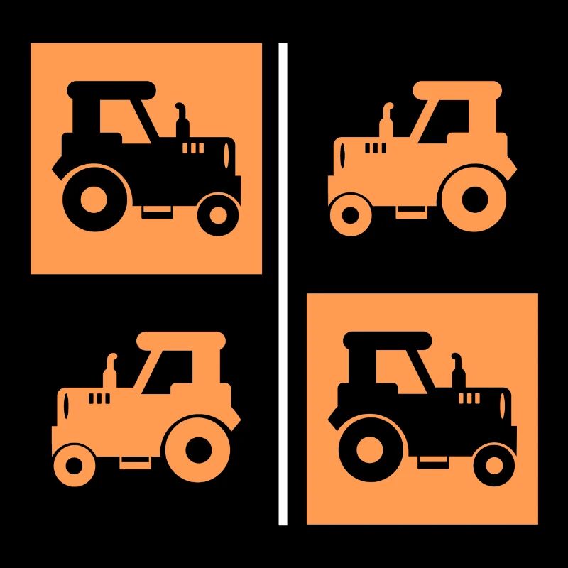 Ackerbau Landwirtschaft Schlepper Traktor Bauer