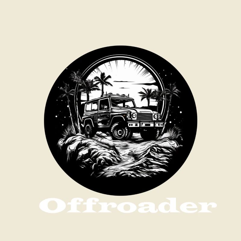 Offroader weiß