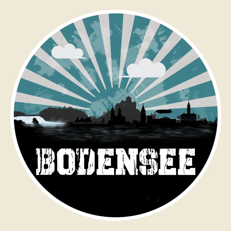 Bodensee Blue Hour Skyline