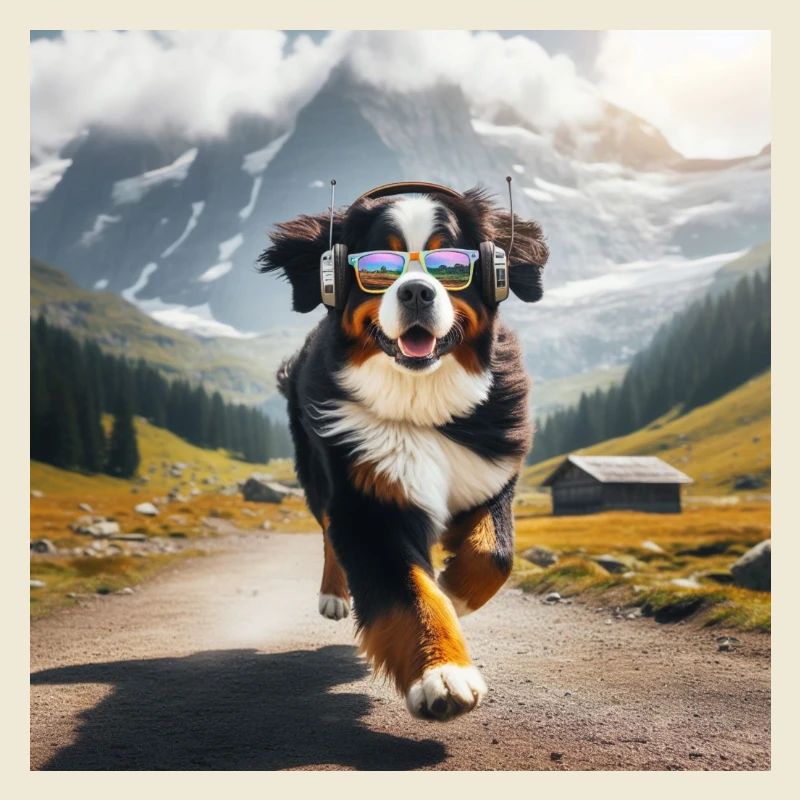 Bernese mountain dog