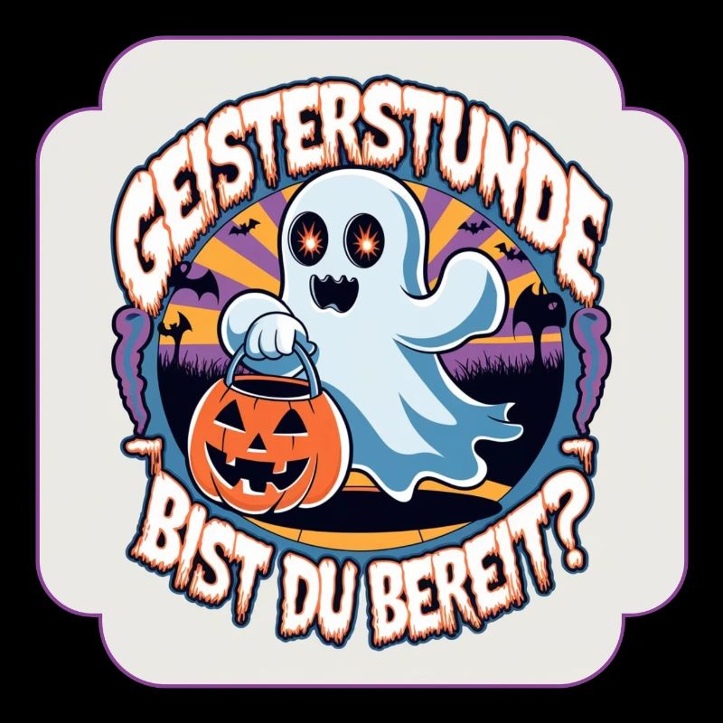 Halloween Ghost Witching Hour - Are You Ready?