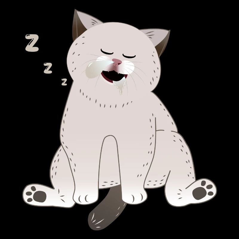 chat endormi