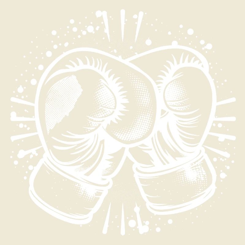 Boxhandschuhe Zeichnung