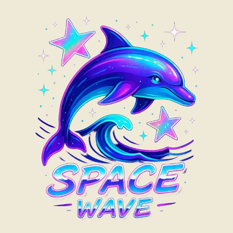 Neon Space Wave Delphin Design