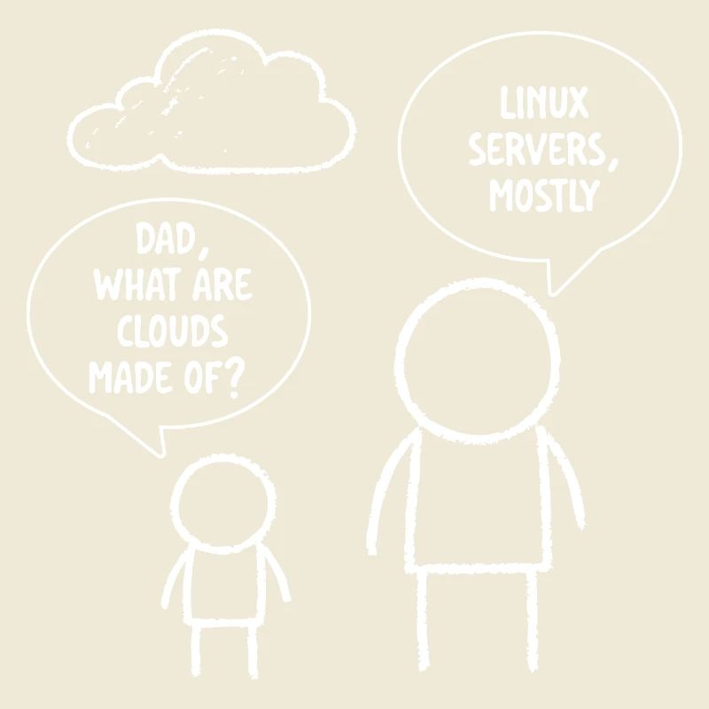 Papa Qu’est-ce que les clouds sont faits de serveurs Linux