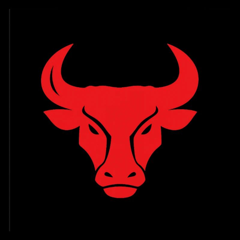 Bull Head Vector