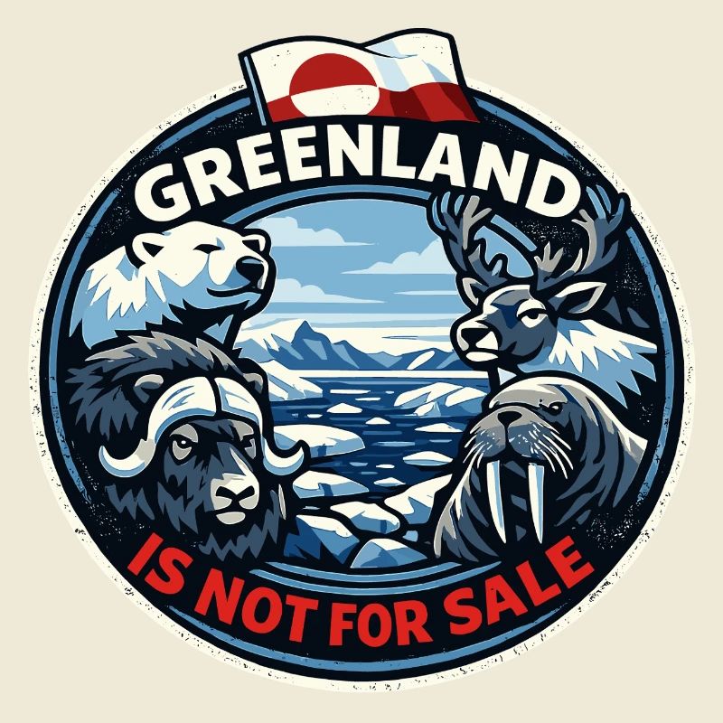 Drapeau du Groenland n’est pas à vendre