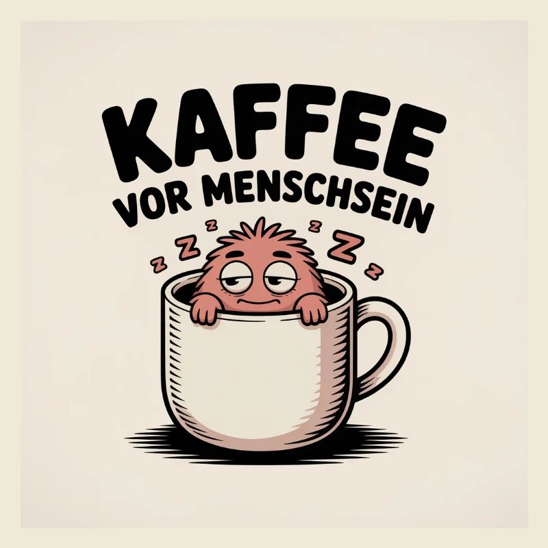 Dessin animé Coffee Before Being Human