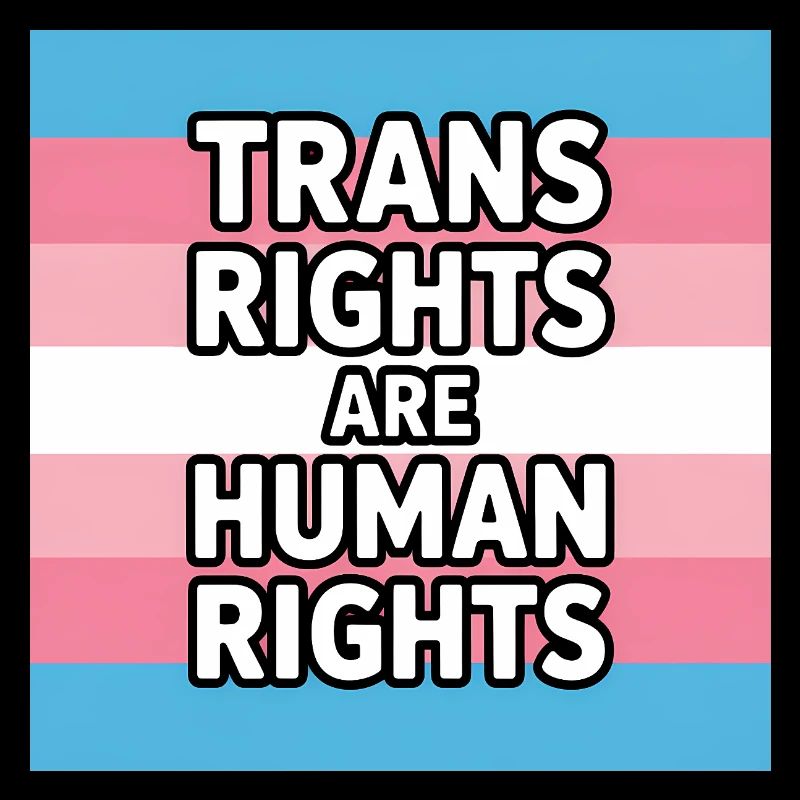 Trans-Rechte sind Menschenrechte – Pride Tee