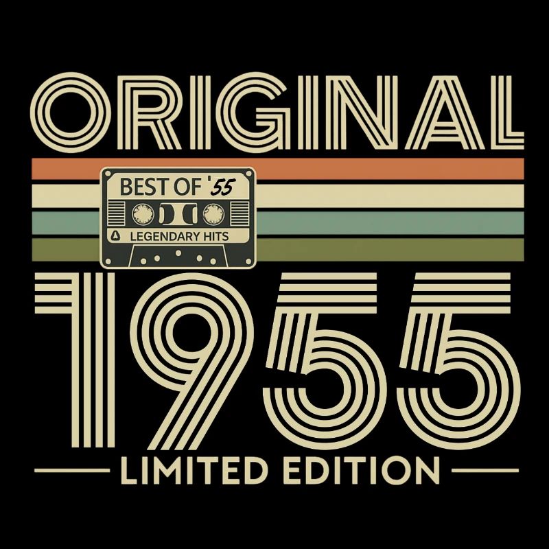 Originales Retro-Erbe von 1955
