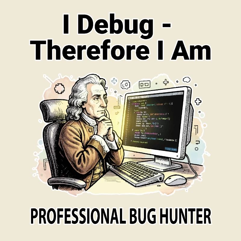 Ich debugge daher bin ich: Pro Bug Hunter – dunkler BG