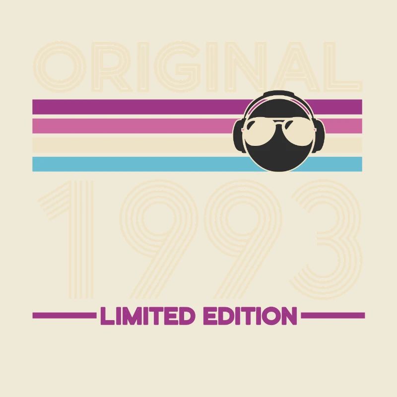 Original 1993 Édition Limitée Rétro