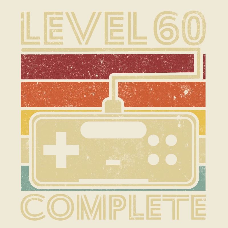 Level 60 Complete Gift 60 Years Birthday