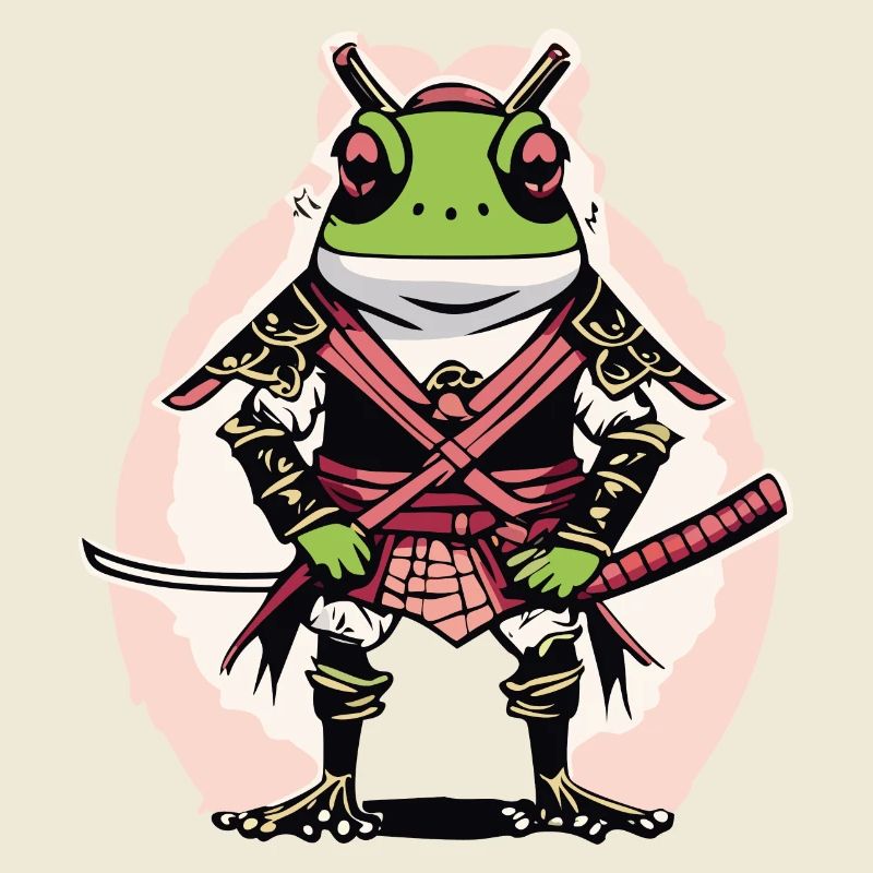 Frog Samurai