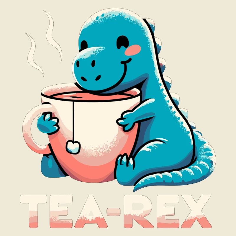 Tea Rex Tea Rex Tea Drinker Gift