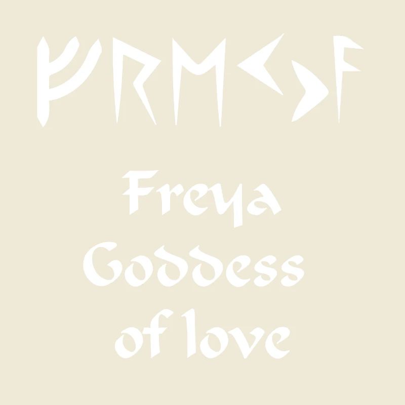 Freya déesse de l'amour
