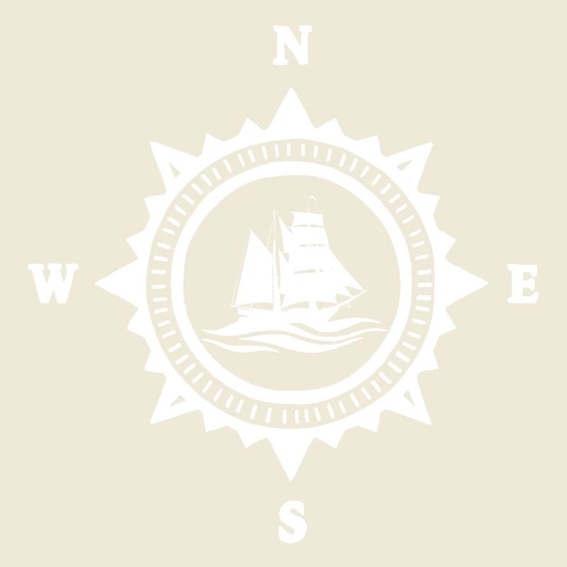 Das weiße Boot und der Kompass